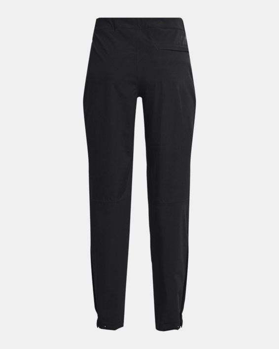 Pantalon imperméable UA Golf pour femme, Black, pdpMainDesktop image number 7